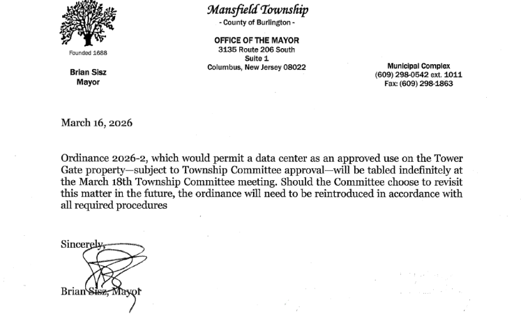 Mayor Statement - Tower Gate Project